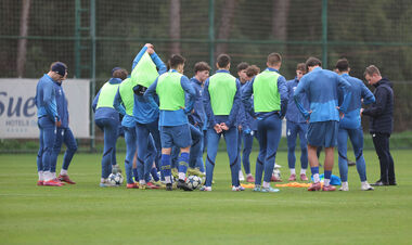 Костюк отправил некоторых игроков Динамо в расположение команды U-19