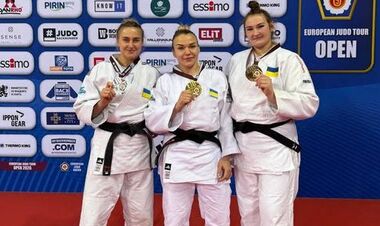 Українські дзюдоїстки взяли два золота та срібло на Кубку Європи у Софії