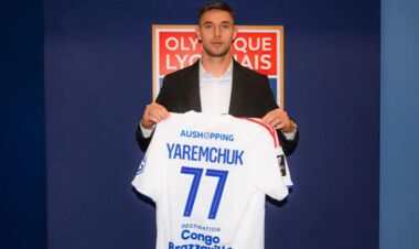 Стало известно, под каким номером Яремчук будет выступать за Лион
