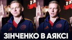 ВІДЕО. Перші слова Олександра Зінченка в Аяксі