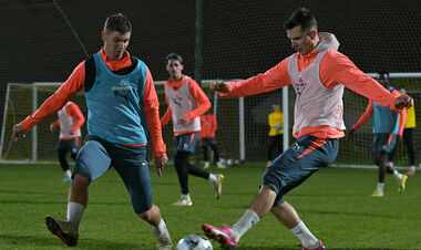 ФОТО. Як Шахтар провів тренування перед першим зимовим спарингом