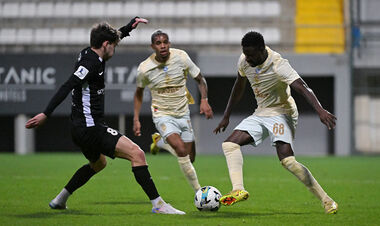 ФОТО. Проспер Оба дебютировал за донецкий Шахтер и заработал пенальти