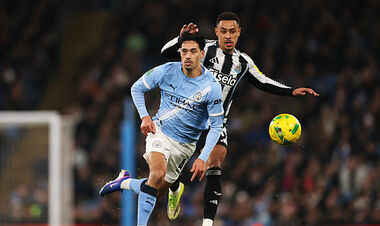 ВИДЕО. Сити громит Ньюкасл после 1-го тайма полуфинала Кубка лиги