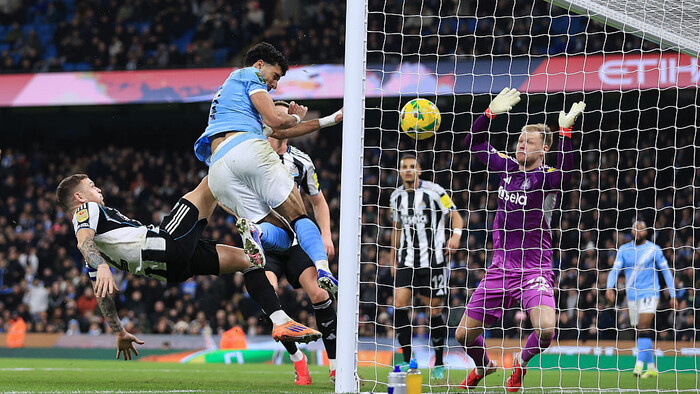Уверенный выход в финал. Манчестер Сити разобрался с Ньюкаслом