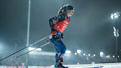 Французская биатлонистка, вызванная на ОИ, отправилась на гонки Кубка IBU