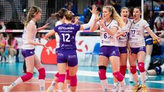 Команды украинок определили лидера таблицы Лиги чемпионов по волейболу