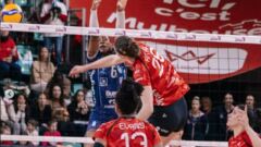 Лідер Франції з українкою виграв золотий сет і вийшов у 1/4 єврокубка