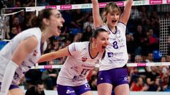 Сітка плей-оф жіночої ЛЧ з волейболу. З ким зіграють команди українок?