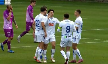 ВІДЕО. Шапаренко оформив дубль у спарингу Динамо проти Вереса