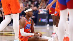 Гилджес-Александр пропустил матч с Сан-Антонио и не сыграет в Матче звезд