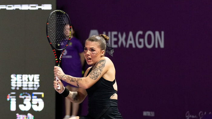 Олейникова проиграла полуфинал в Клуже, навязав достойную борьбу Радукану