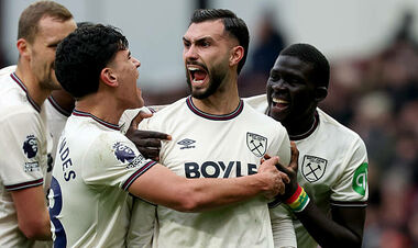 За Вест Хэм в АПЛ забивали 180 игроков. Больше только у одной команды