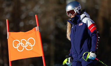ФОТО. Драма на Олімпіаді. Легендарна Ліндсі Вонн впала під час спуску