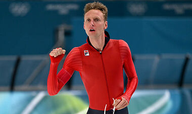 ОИ-2026. Рекорд и два спидскейтера. Айтрем победил в гонке на 5000 метров