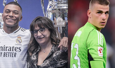 ФОТО. Мама Мбаппе зарабатывает в Реале больше, чем Лунин