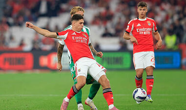 ВИДЕО. Судаков забил за Бенфику на 86-й минуте матча с Риу Аве