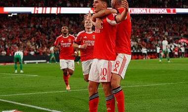 Он забил гол. Судаков получил высокую оценку за матч Бенфики против Риу Аве