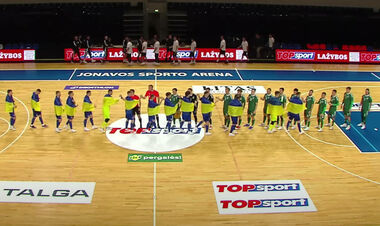 Литва – Украина. Второй товарищеский матч по футзалу. Смотреть онлайн LIVE