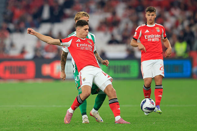 ВИДЕО. Судаков забил за Бенфику на 86-й минуте матча с Риу Аве