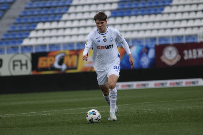 Защитник Динамо в 19 лет дебютировал за команду на уровне УПЛ