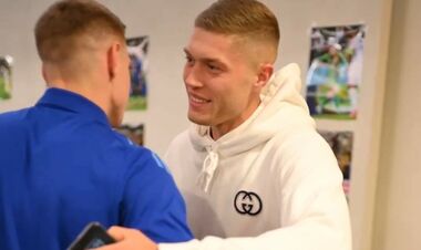 ВІДЕО. Ярмолюк та Довбик приїхали до розташування збірної України