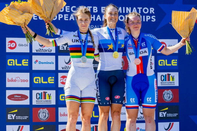 Мария Сухопалова взяла медаль на ЧЕ по маунтинбайку