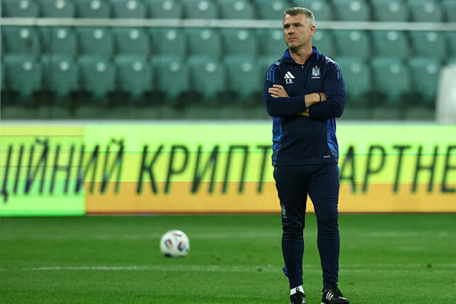 ФОТО. Сборная Украины провела первую тренировку в Польше