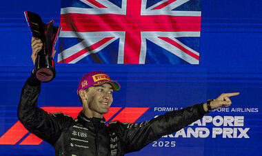 Формула-1 назвала 10 найкращих пілотів на Гран-прі Сінгапуру