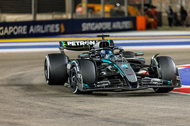 Мерседес встановив рекорд після перемоги Рассела на Гран-прі Сінгапуру