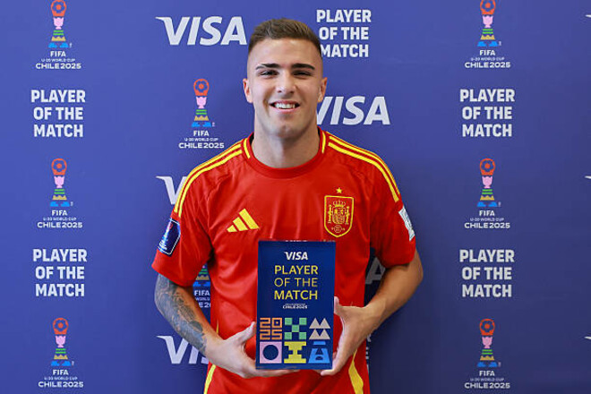 Названо найкращого гравця матчу України U-20 та Іспанії U-20 у плей-оф ЧС