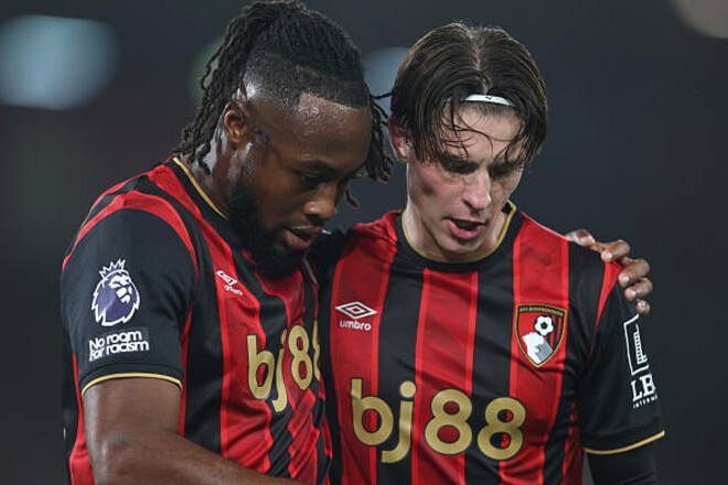 Борнмут показує найбільший приріст набраних очок в поточному сезоні АПЛ