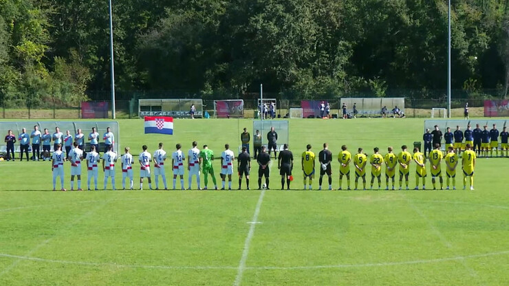 Международный турнир. Сборная Украины U-18 уступила сверстникам из Хорватии