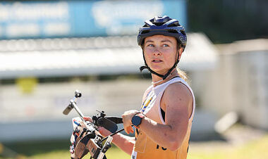 Чемпион мира, как пример. Французская биатлонистка назвала цели на сезон