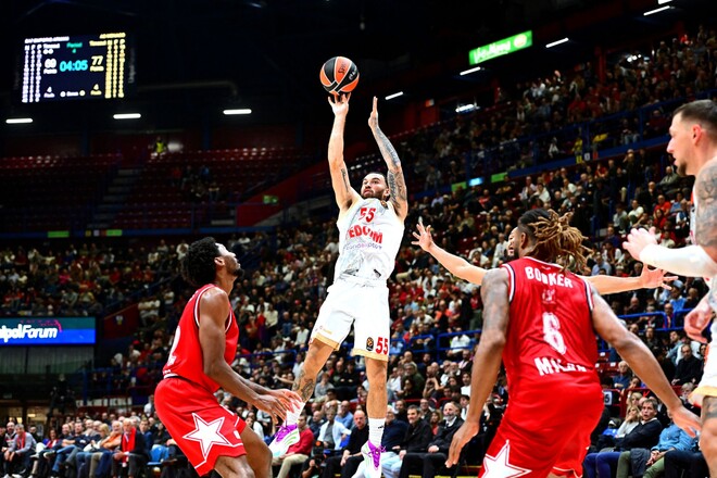 Евролига: уверенные победы Реала и Парижа, драматичный матч в Милане