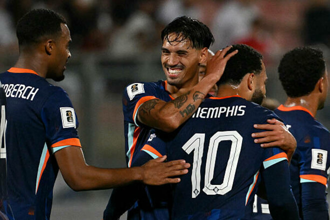 Нідерланди розгромили Мальту та захопили лідерство у групі відбору до ЧС