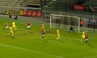 ВИДЕО. В ближний угол. Украина U-21 пропустила второй гол от Венгрии