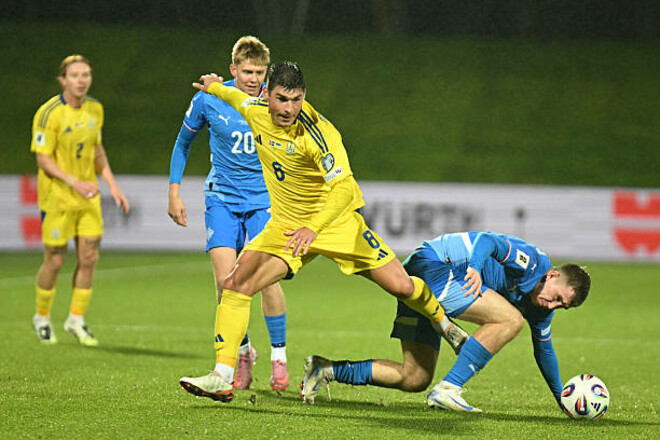 Україна втретє в історії перемогла збірну Ісландії