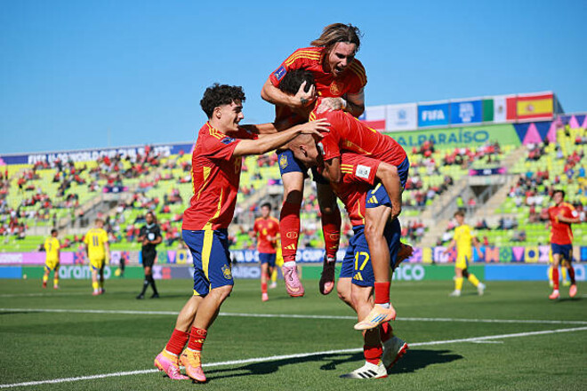 Испания U-20 – Колумбия U-20. 1/4 финала ЧМ. Смотреть онлайн LIVE