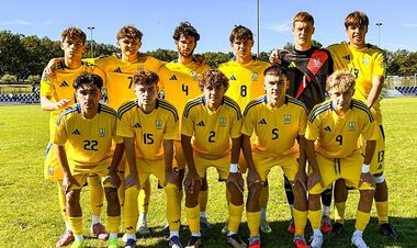 Збірна України U-18 обрала стартовий склад на матч проти Уельсу