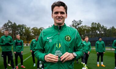 ФОТО. Ексфутболіст Динамо став гравцем місяця у складі Полісся