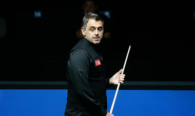 Sensational departure of Ronnie O'Sallava. The 1/2 finals in China