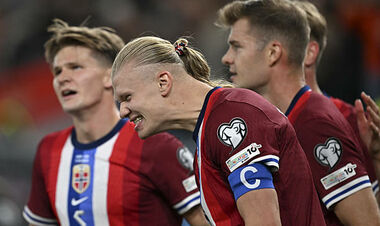 Холанд забил в девяти матчах подряд за Норвегию. Сколько голов имеет?