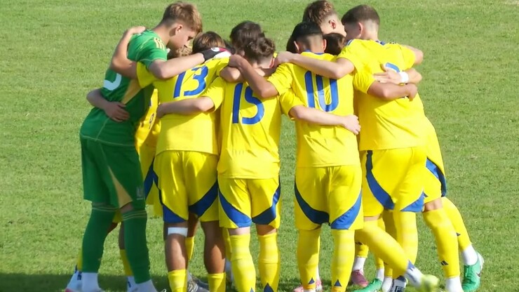 Сборная Украины U-18 переиграла команду Уэльса на турнире в Хорватии