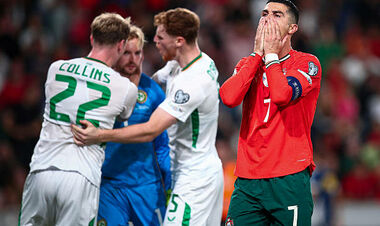 Португалія – Ірландія – 1:0. Роналду не забив пенальті. Відео гола та огляд