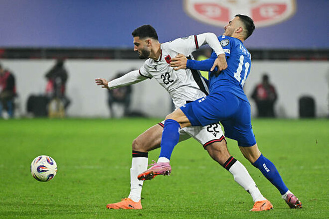 Ситуація загострилася. Албанія в емоційній дуелі здолала Сербію