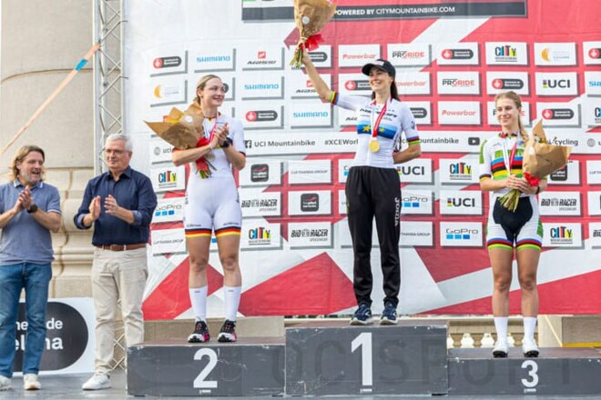 Сухопалова стала второй в итоговом зачете Кубка мира по маунтинбайку