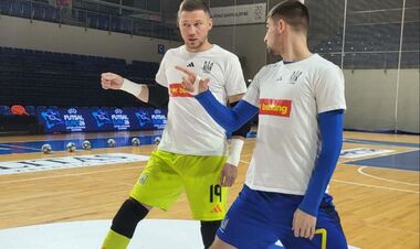 ФОТО. Сборная Украины по футзалу провела разминку перед 2-й игрой с Литвой
