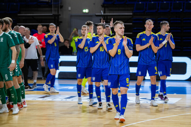 Названо стартовий склад України на другий футзальний спаринг із Литвою