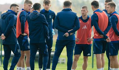 ФОТО. Украинская молодежка готовится к матчу против Хорватии U-21