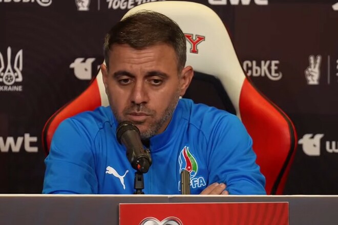 Тренер Азербайджана: «Мы попытаемся победить Украину и выйти на ЧМ»